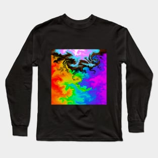 Melted Progress Flag Long Sleeve T-Shirt